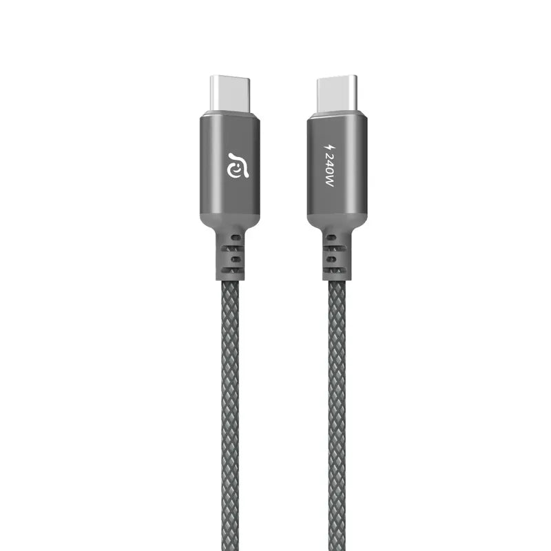 ADAM Elements Casa P200 - USB-C to USB-C 240W Charging Cable 200 cm - Grey