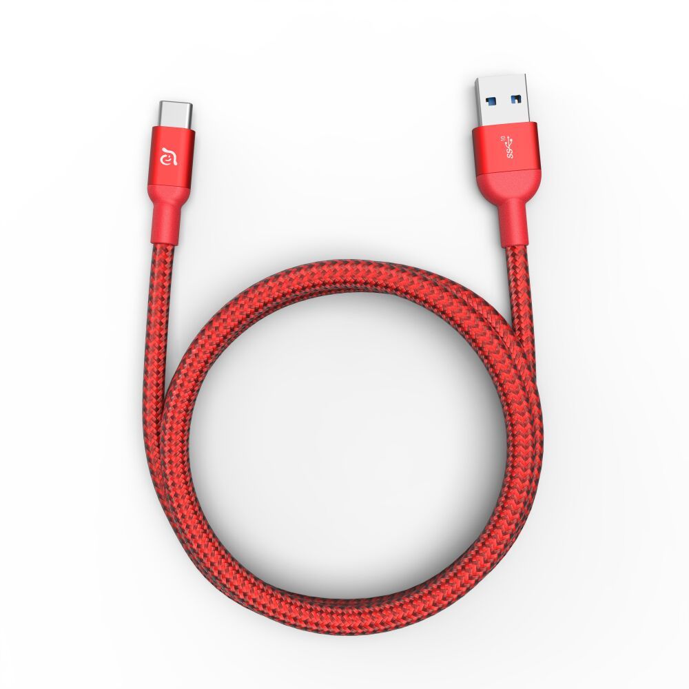 Adam Casa M100+ Usb 3.1 Gen 2 Usb-C To Usb-A Cable - (Product)Red
