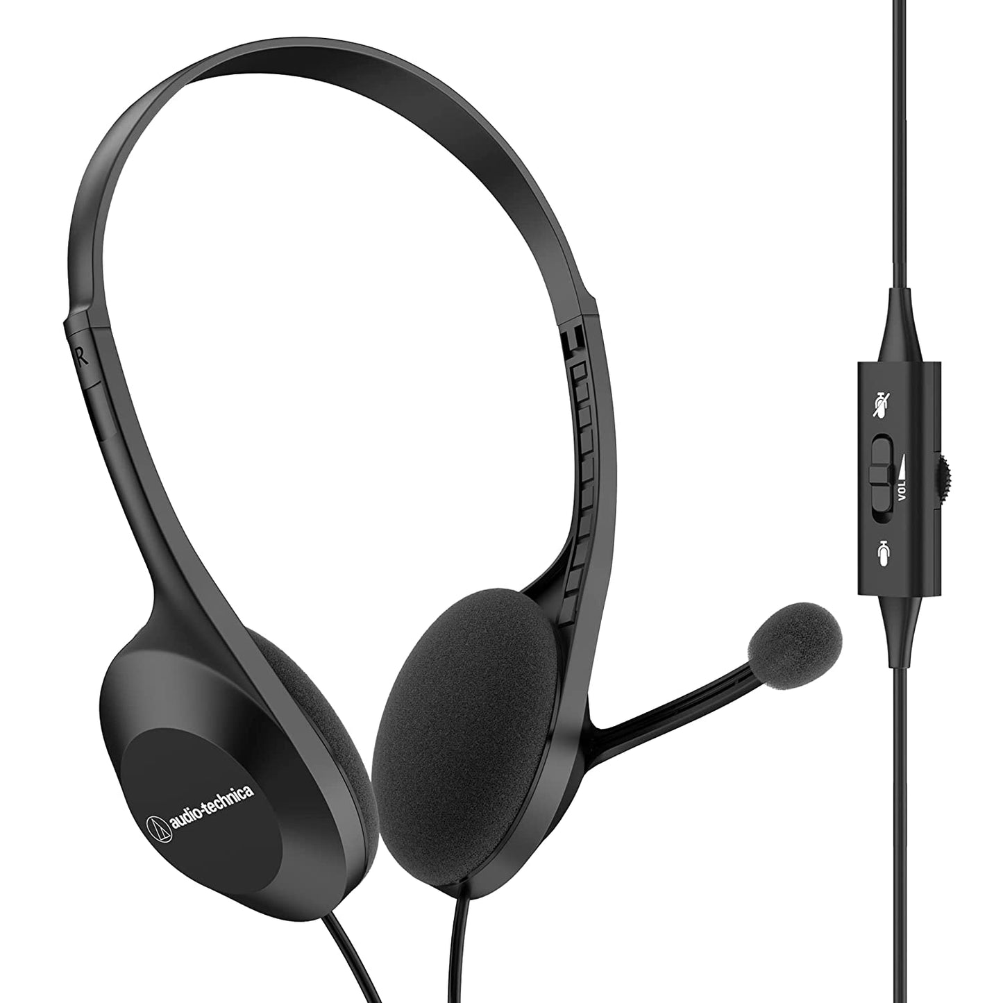 Audio-Technica Wired Headset for Video and Conference Calls | ATH-102USB