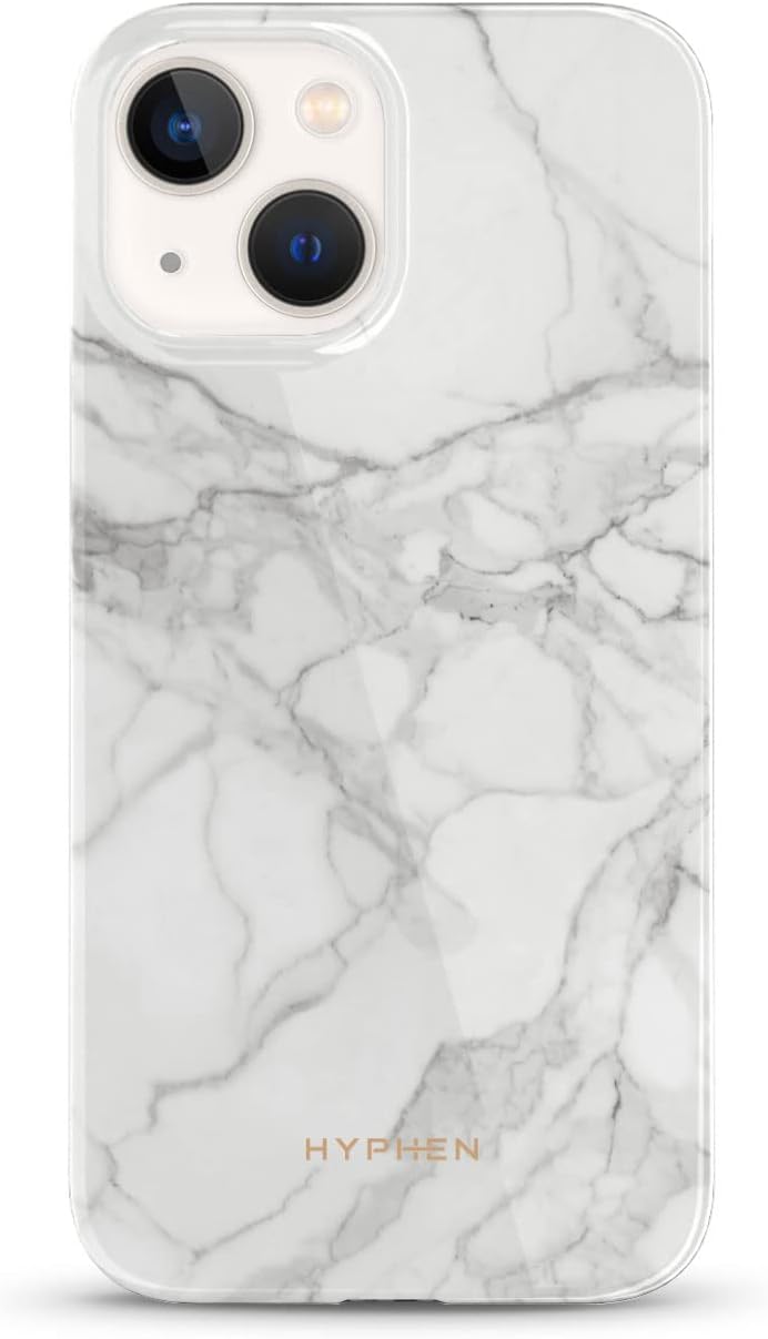 HYPHEN LUXE Marble Case - iPhone 13 - Starlight
