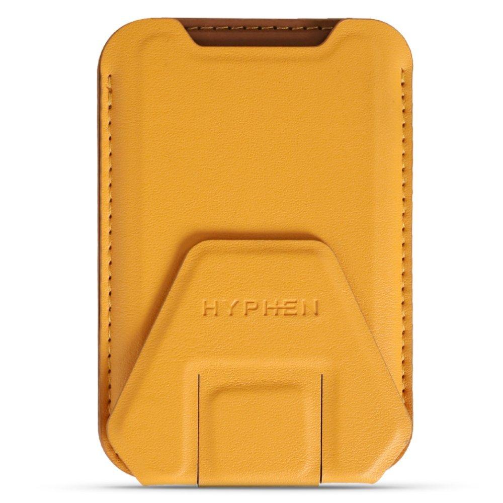 HYPHEN MagSafe Wallet Card Holder with Stand - Orange