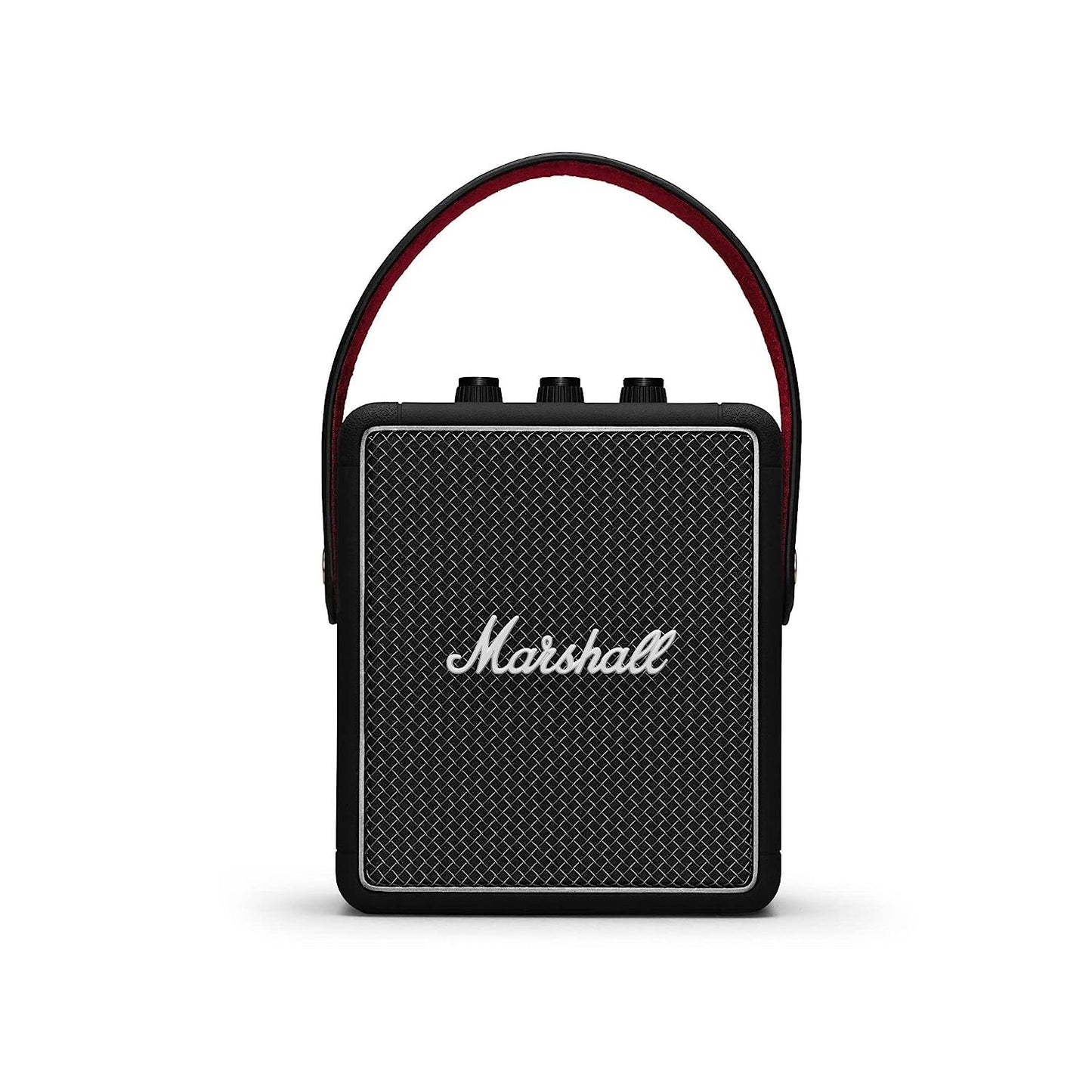 Marshall Stockwell ll Bluetooth Speaker (Black/Burgundy) - Black