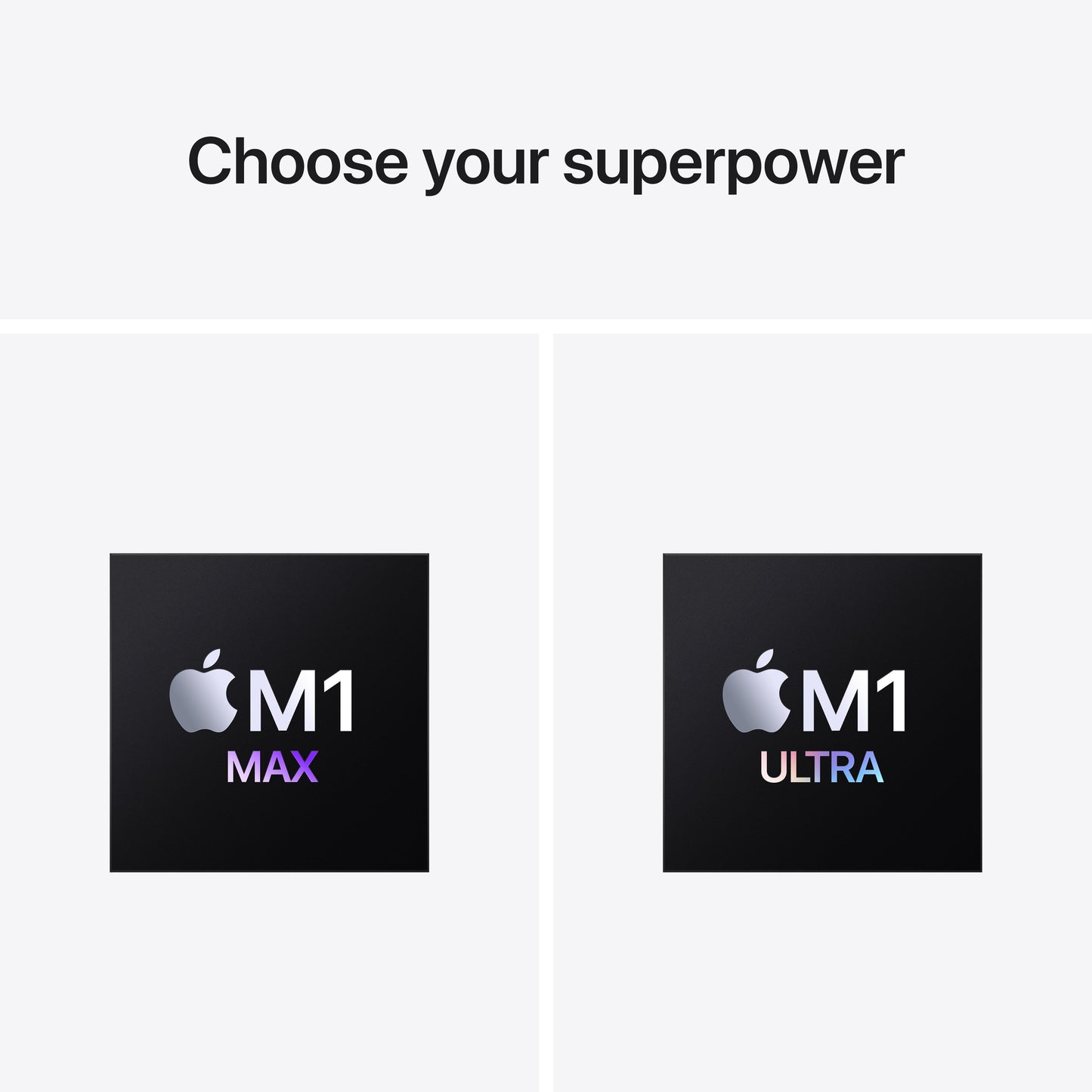 Mac Studio: Apple M1 Ultra chip with 20‚Äëcore CPU and 48‚Äëcore GPU, 1TB SSD