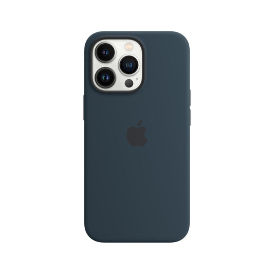 iPhone 13 Pro Silicone Case with MagSafe  Abyss Blue