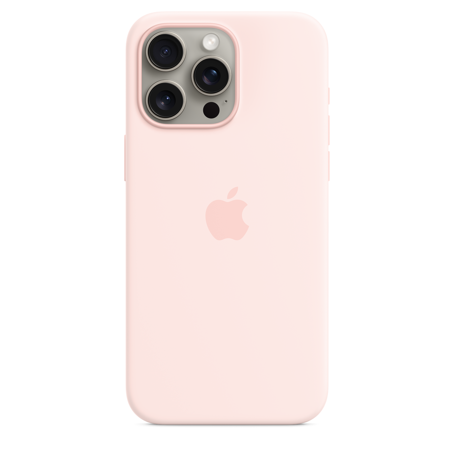iPhone 15 Pro Max Silicone Case with MagSafe - Light Pink – Maple
