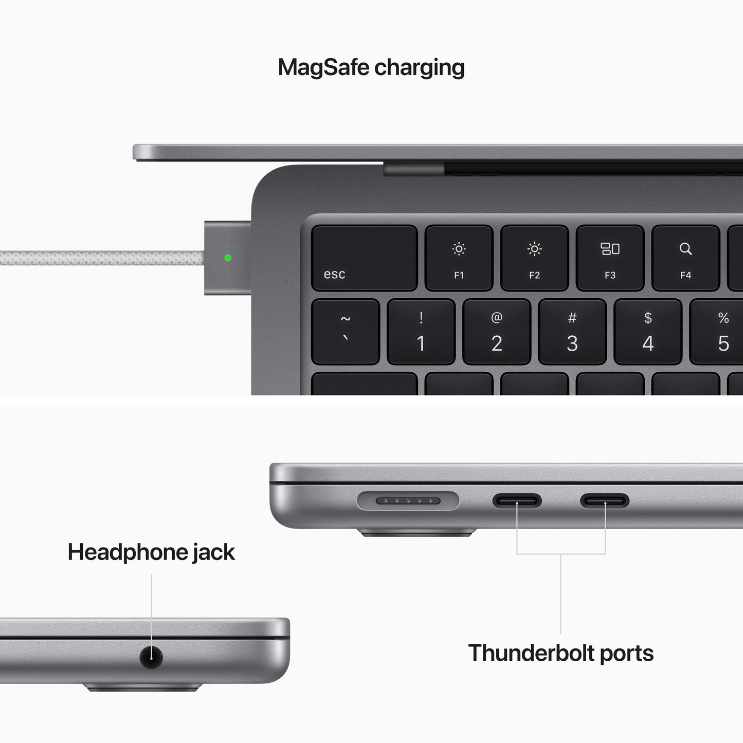 13-inch MacBook Air: Apple M2 chip with 8?core CPU and 10?core GPU, 512GB SSD - Space Grey