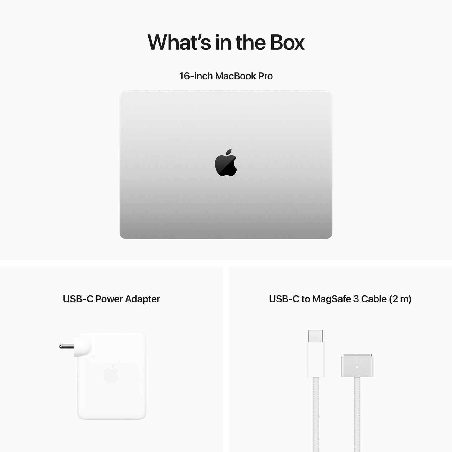16-inch MacBook Pro: Apple M2 Pro chip with 12Corecore CPU and 19Corecore GPU, 512GB SSD - Silver